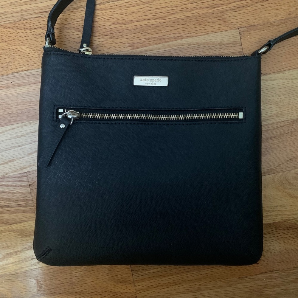 Kate Spade Rima black leather crossbody bag